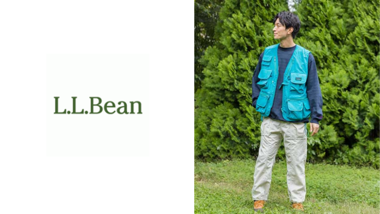 L.L.Bean（エル・エル・ビーン）　ロゴ＋コーデ